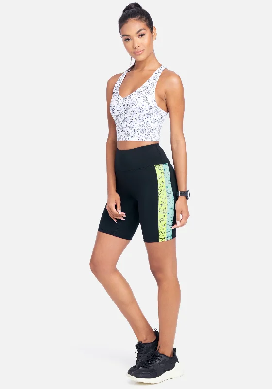 Bebe Colorblock Bike Short