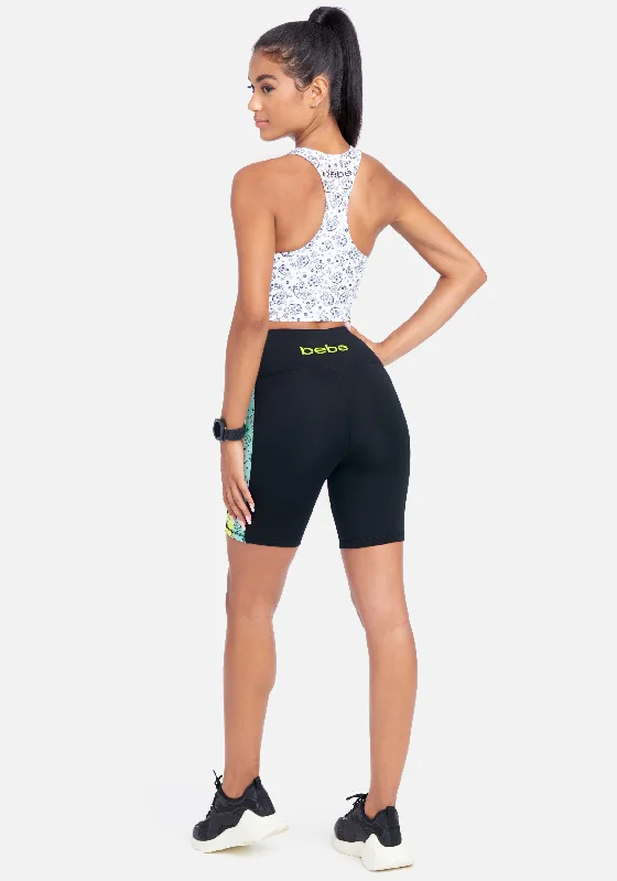 Bebe Colorblock Bike Short