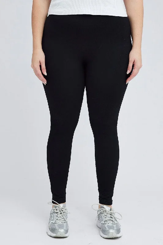 Black Leggings Activewear