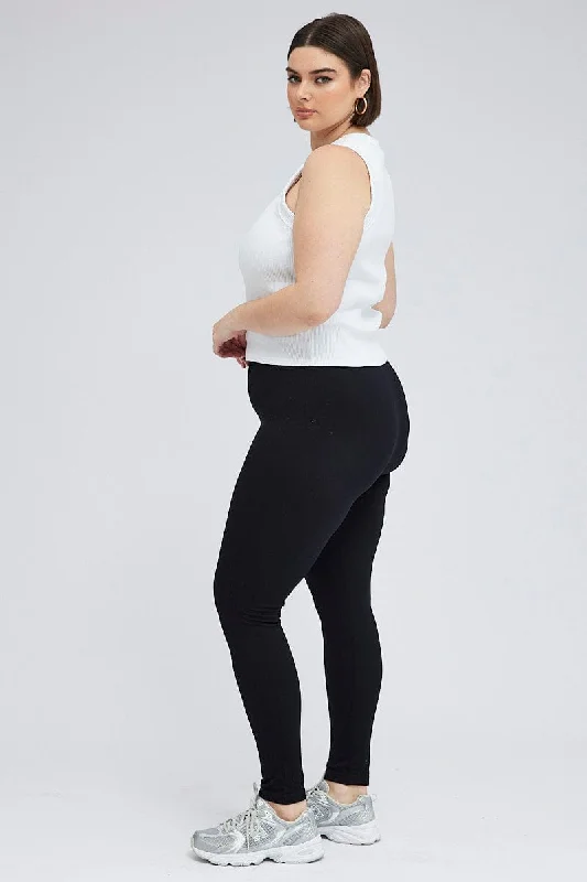 Black Leggings Activewear