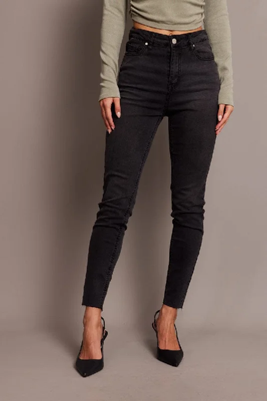 Denim Skinny Jean High Rise