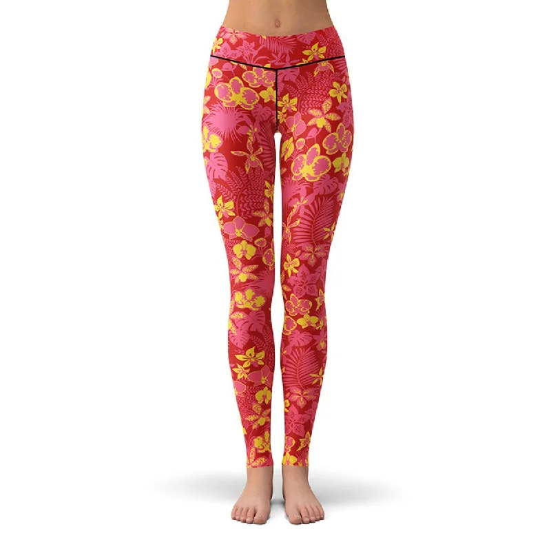 Floral Afterglow Leggings