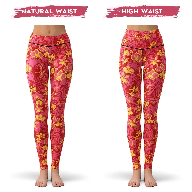 Floral Afterglow Leggings