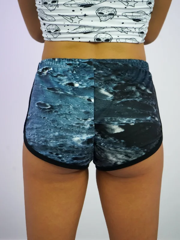 Moon Surface Retro Shorts