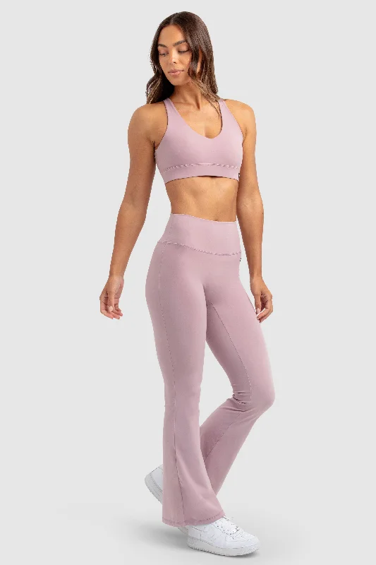 MotionSoft Flared Leggings - Soft Mauve