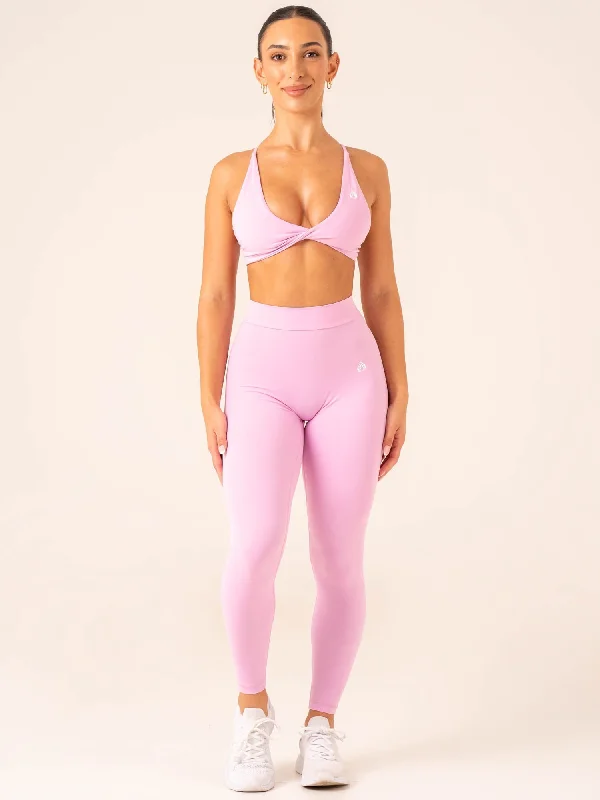 NKD V Scrunch Leggings - Candy Pink