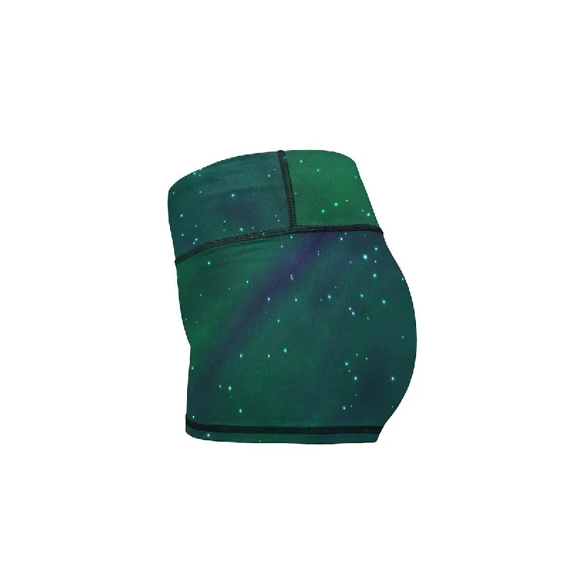 Northern Lights Yoga Shorts