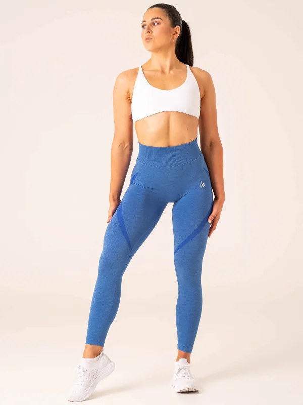 Sculpt Seamless Leggings - Cobalt Marl