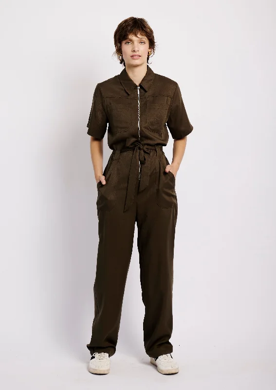 The Lyocell Boiler Suit in Fatigue