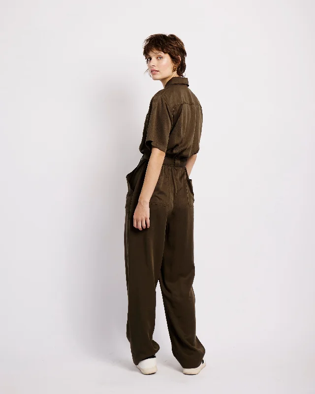 The Lyocell Boiler Suit in Fatigue