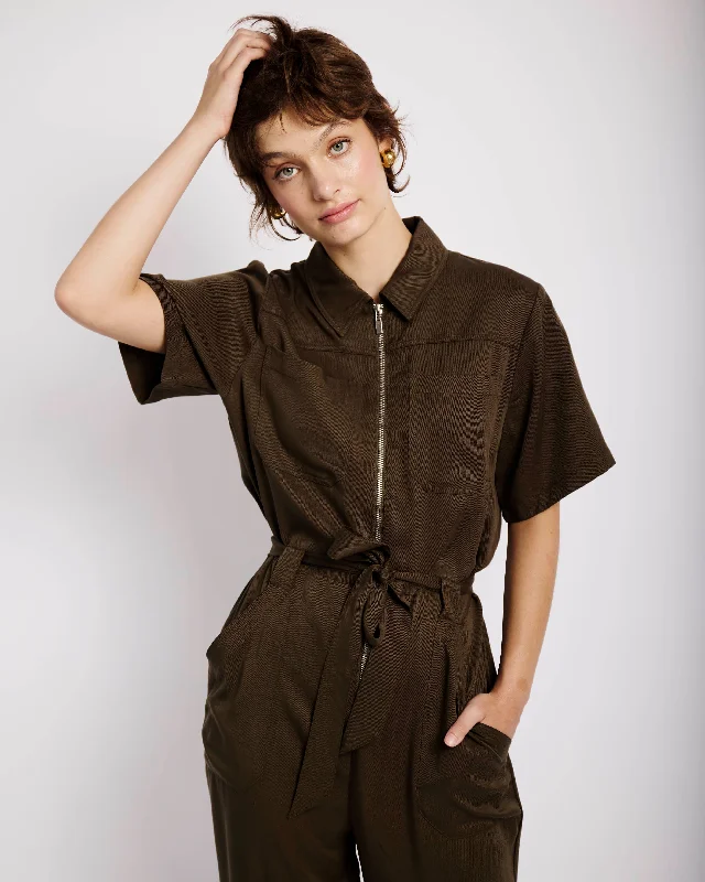 The Lyocell Boiler Suit in Fatigue