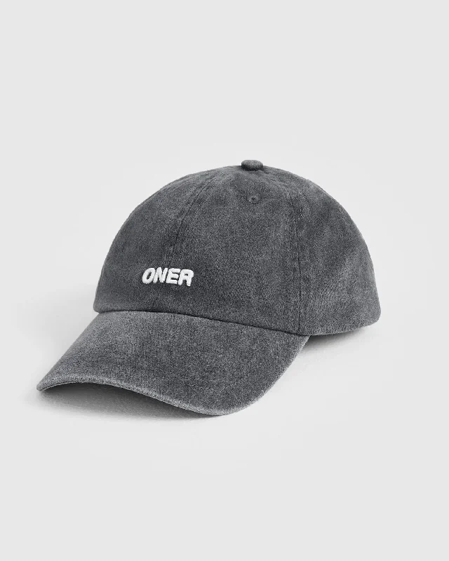 Vintage Wash Baseball Cap | Coal