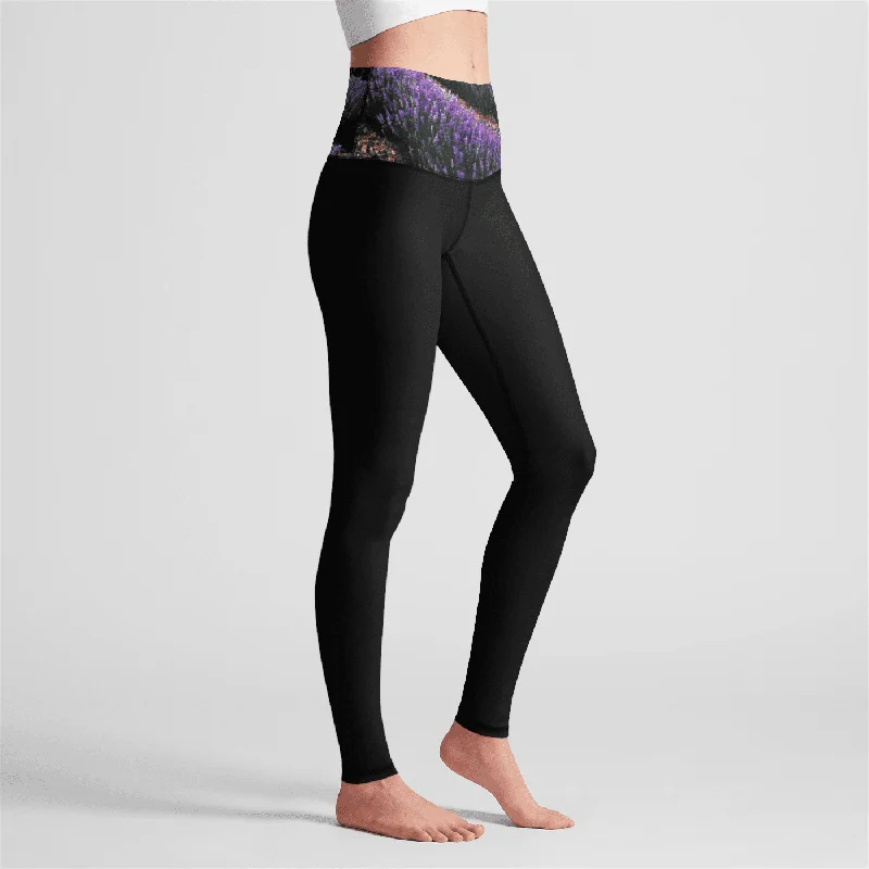 YL Lavender Eco Leggings High Waist Eco Legging