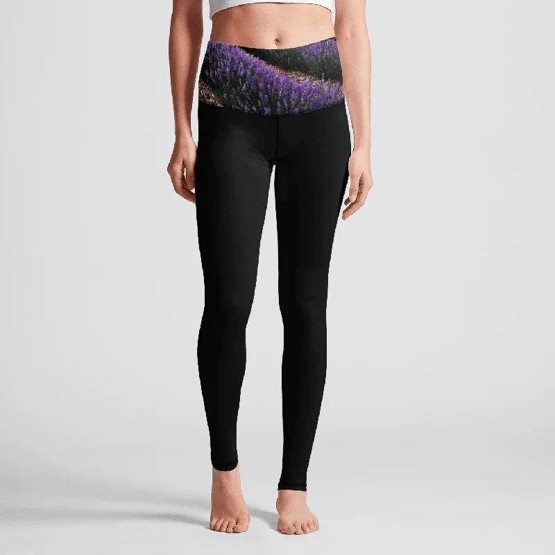 YL Lavender Eco Leggings High Waist Eco Legging