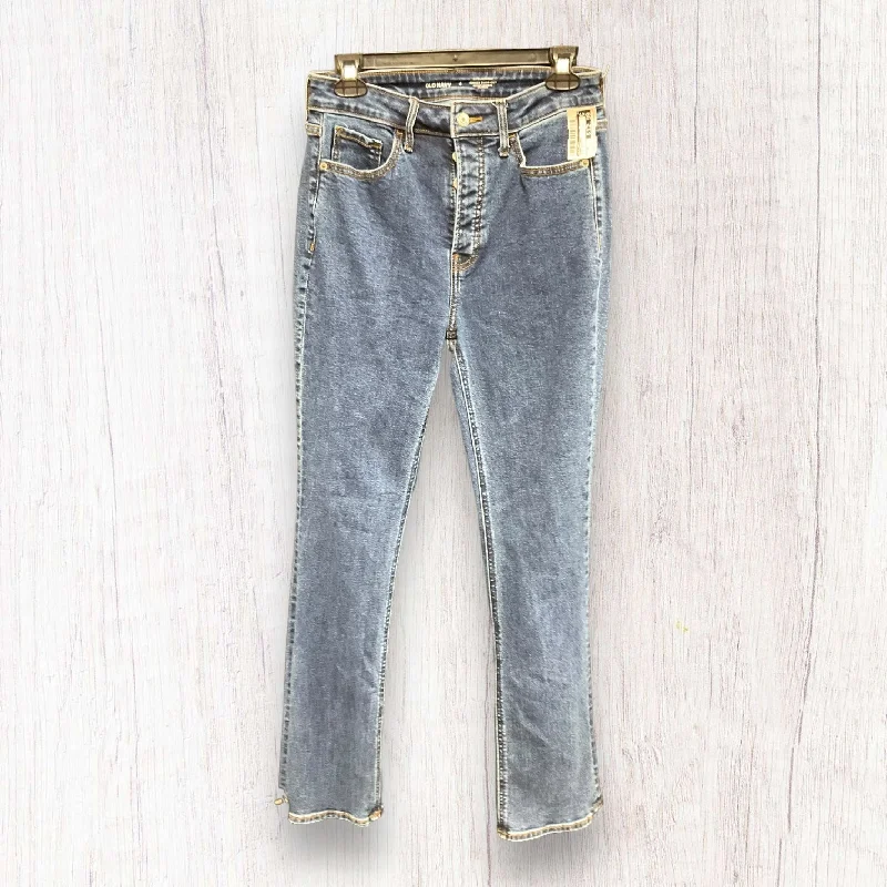 Blue Denim Jeans Flared Old Navy, Size 4