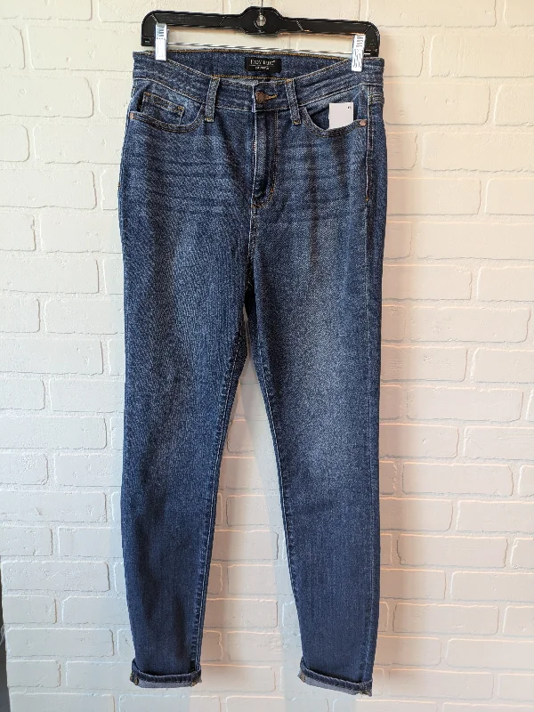 Blue Denim Jeans Skinny Judy Blue, Size 8