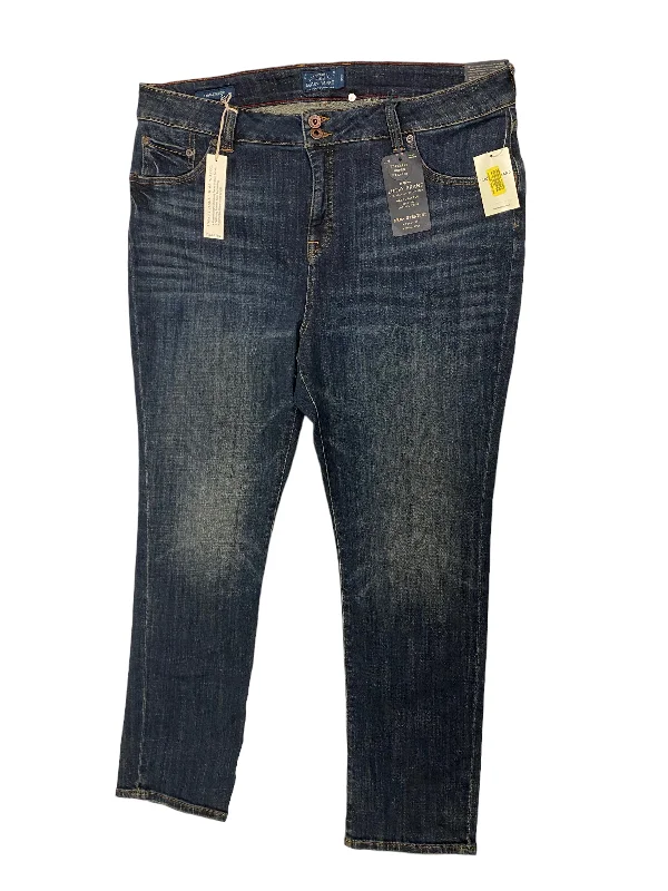 Blue Denim Jeans Skinny Lucky Brand, Size 20