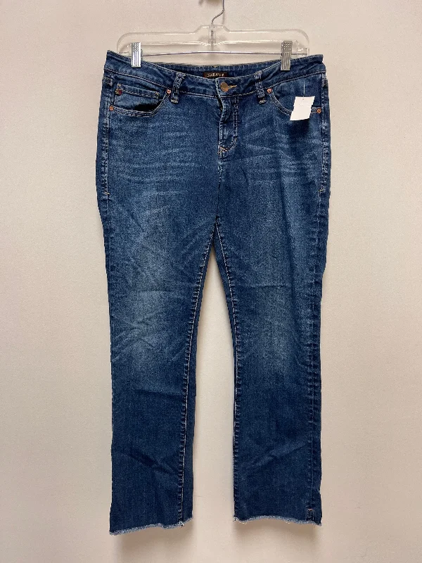 Blue Denim Jeans Straight Dear John, Size 10