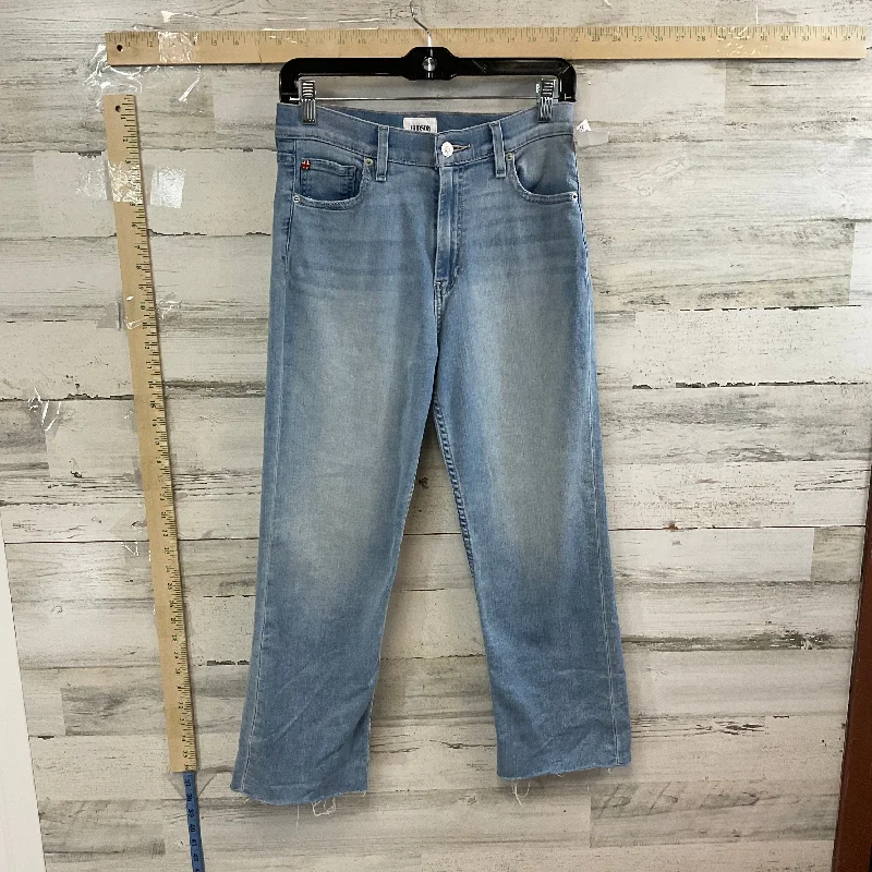 Blue Denim Jeans Straight Hudson, Size 2