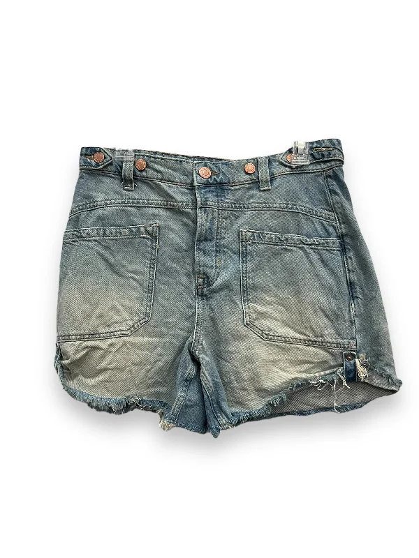 Blue Denim Shorts We The Free, Size 4