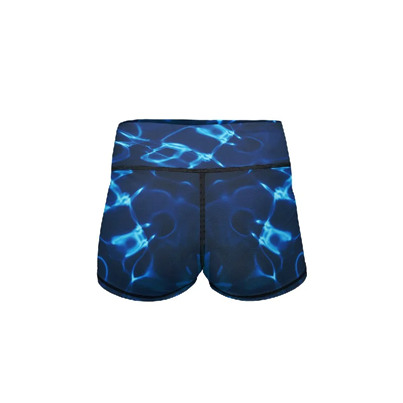 Blue Dreams Yoga Shorts