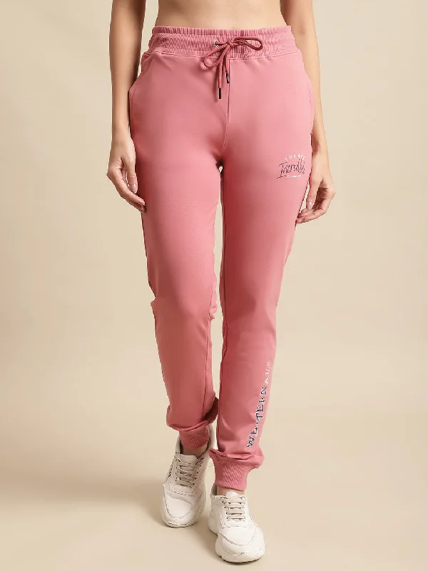 Cantabil Ladies Pink Track Pant