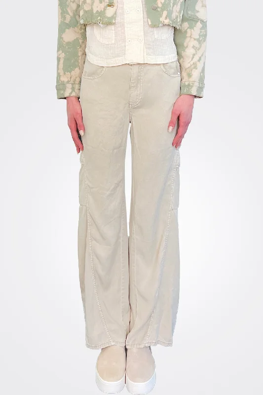 Cargo Pants - Pink Beige