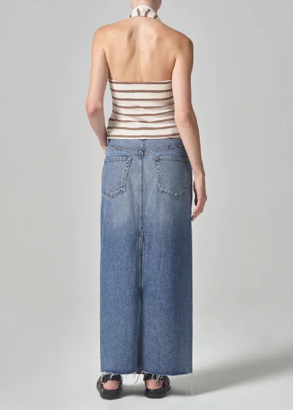 Circolo Reworked Maxi Skirt - Glisten