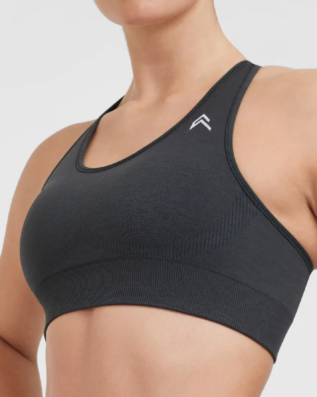 Classic Seamless 2.0 Bralette | Coal Marl