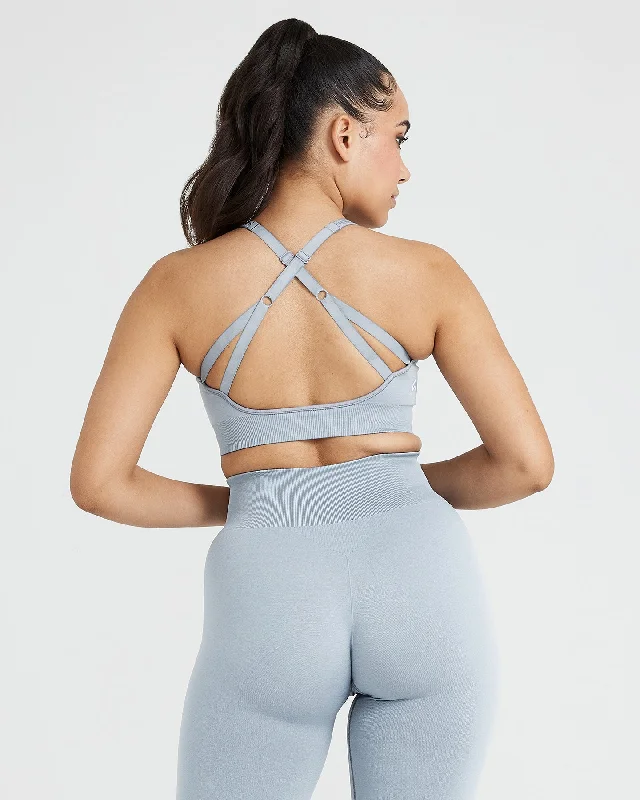 Classic Seamless 2.0 Bralette | Smoke Grey Marl