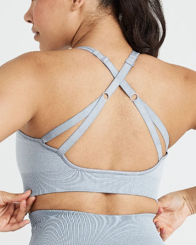 Classic Seamless 2.0 Bralette | Smoke Grey Marl