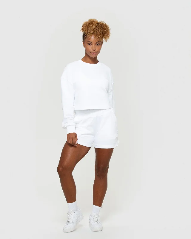 Comfort Shorts | White