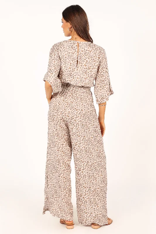 Corey Jumpsuit - Leopard