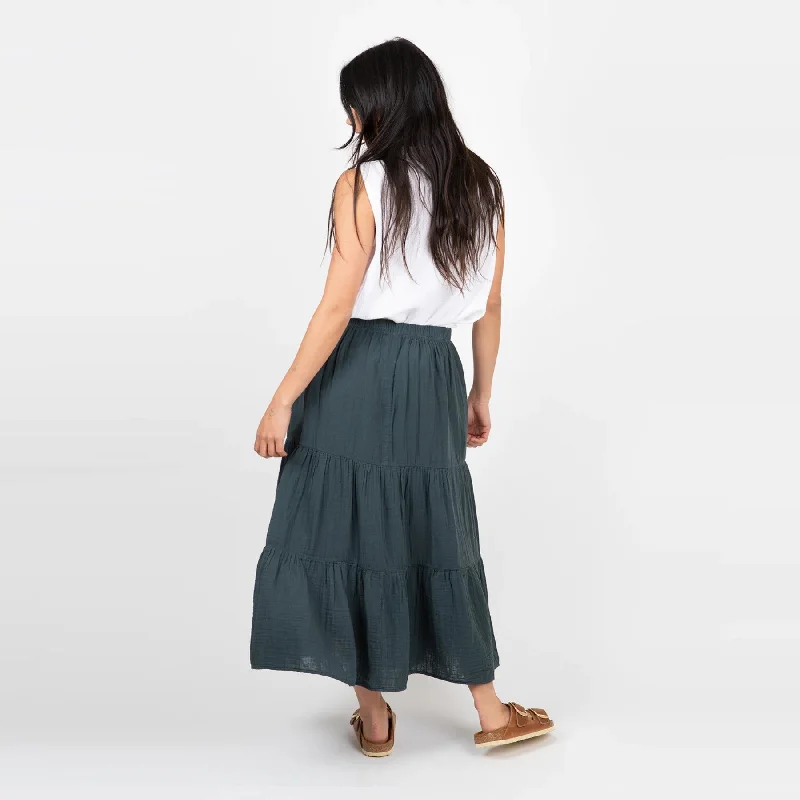 Cotton Gauze Skirt (Bracken)