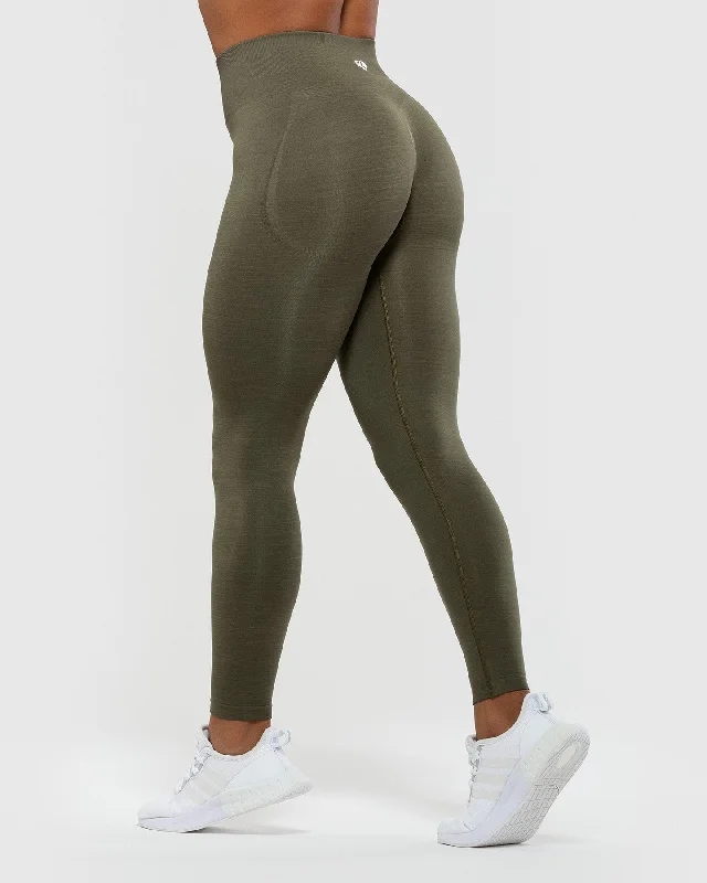 Define Scrunch Seamless Leggings | Khaki