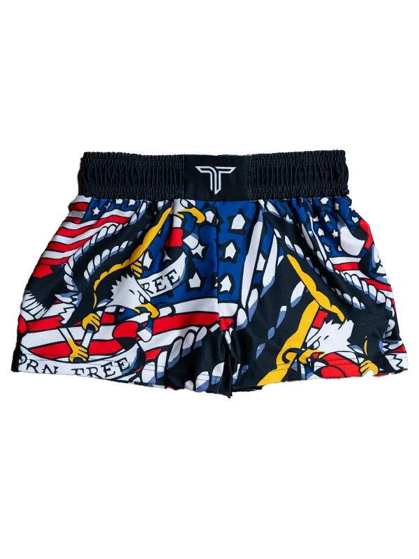 Star Spangled Women's Fight Shorts (3"" Inseam)