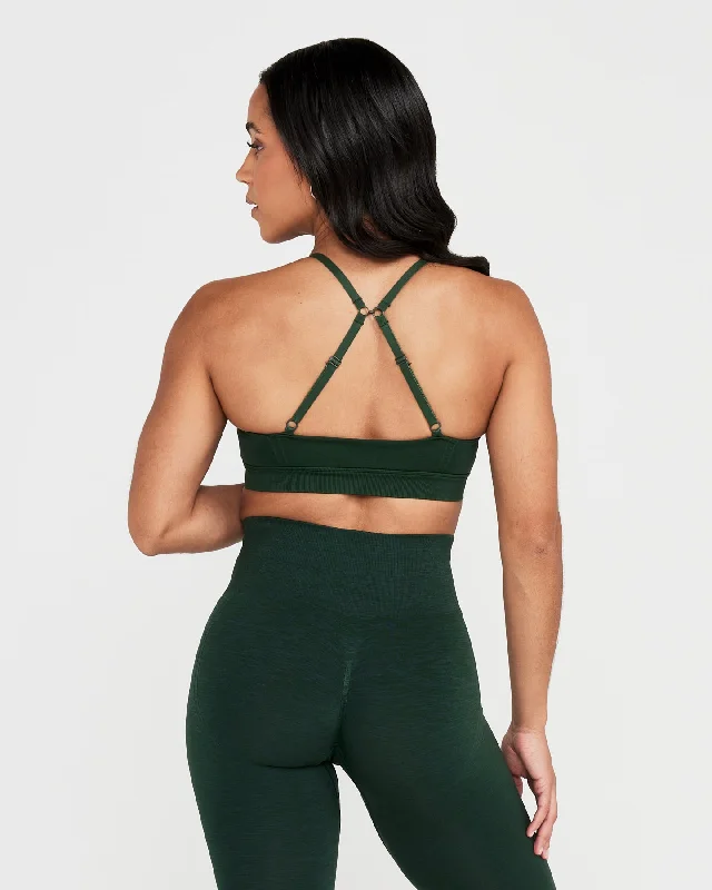 Effortless Micro Bralette | Evergreen