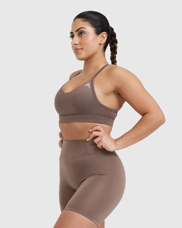 Everyday Sports Bra | Cool Brown