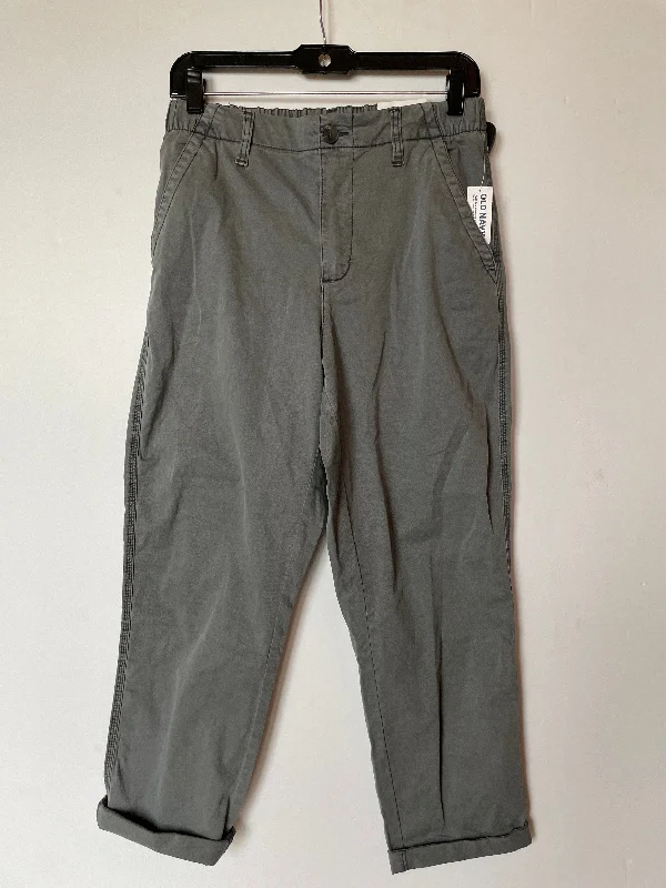 Grey Pants Cropped Old Navy, Size S