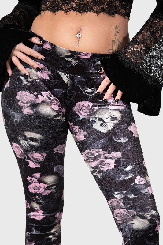 Hematite Leggings [BLACK/PINK]