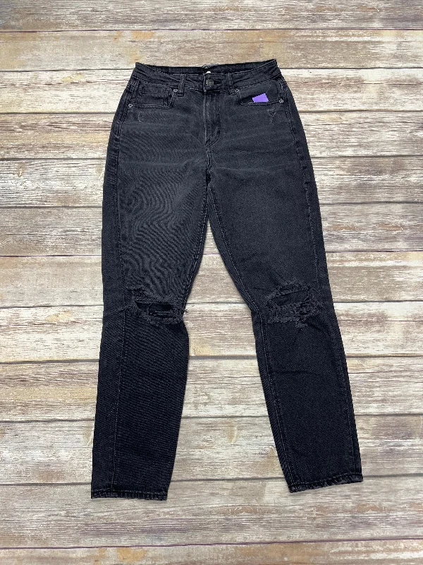 Jeans Skinny By American Eagle In Black, Size: 2