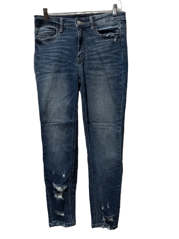 Jeans Skinny By Clothes Mentor In Blue Denim, Size: 10