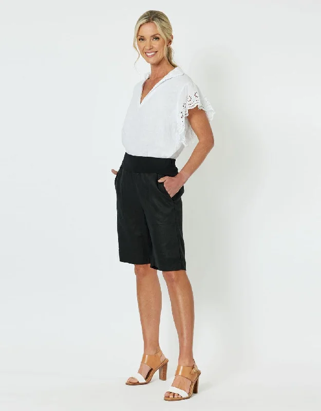 Jersey Waist Short - Black