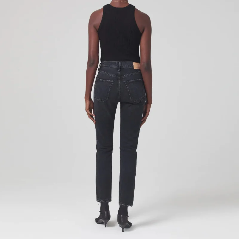 Jolene High Rise Vintage Slim Jean (Stormy)