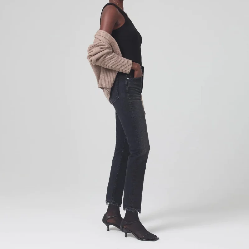 Jolene High Rise Vintage Slim Jean (Stormy)