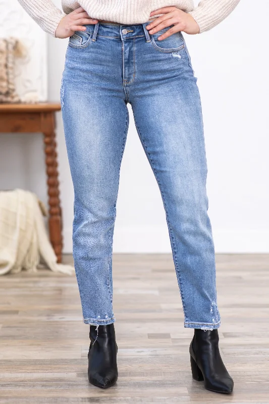 Judy Blue Lightly Distressed Slim Fit Jeans