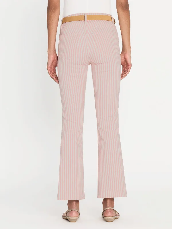 Le Crop Mini Boot -- Dusty Pink Stripe