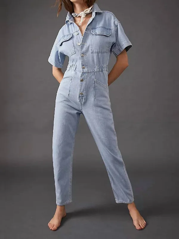 Marci Coverall In Clear Skies