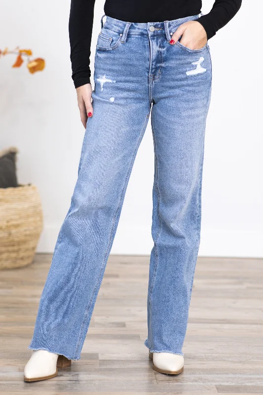 Mica High Rise Wide Leg Jeans