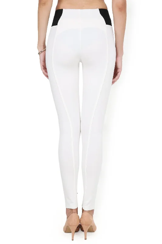 Off White Plain Jegging